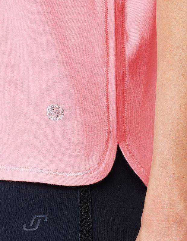 Joy Sportswear T-Shirt LUZIE Lockeres Shirt Mit Floralem Front-Print