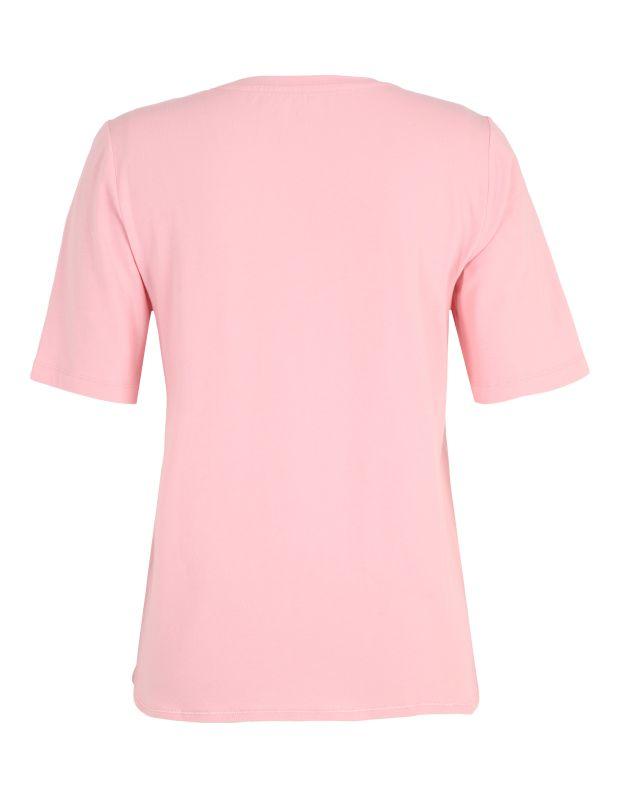 Joy Sportswear T-Shirt LUZIE Lockeres Shirt Mit Floralem Front-Print