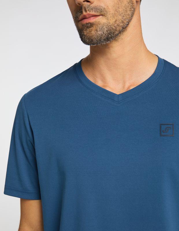 Joy Sportswear T-Shirt MANUEL Basic-Shirt Aus Piqué-Qualität