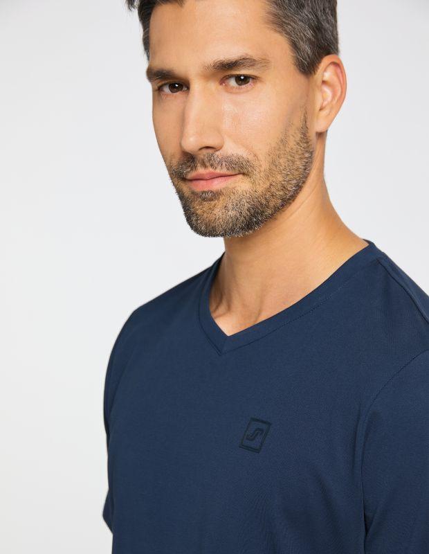 Joy Sportswear T-Shirt MANUEL Basic-Shirt Aus Piqué-Qualität