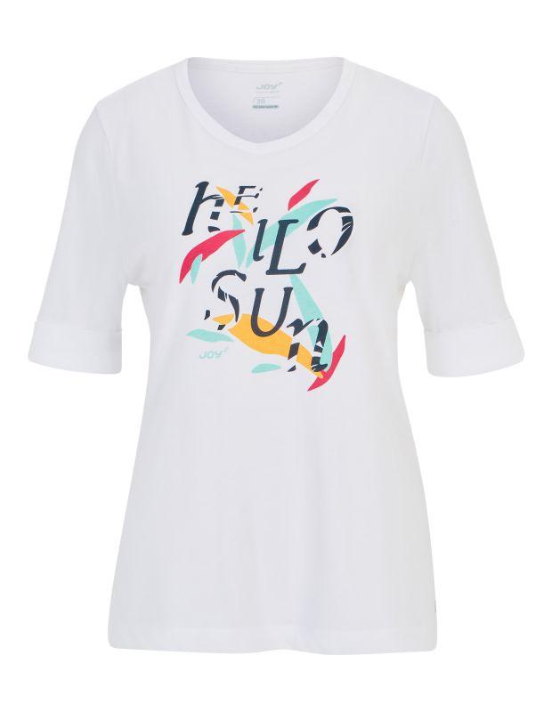Joy Sportswear T-Shirt MARA T-Shirt Mit Grafischem Schriftdruck