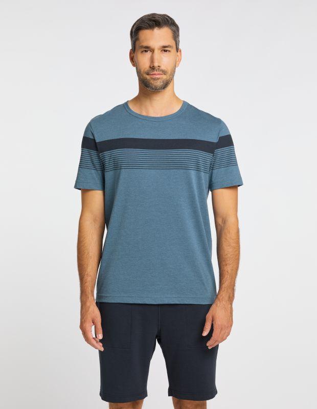 Joy Sportswear T-Shirt MATTIA T-Shirt mit moderner Streifengrafik