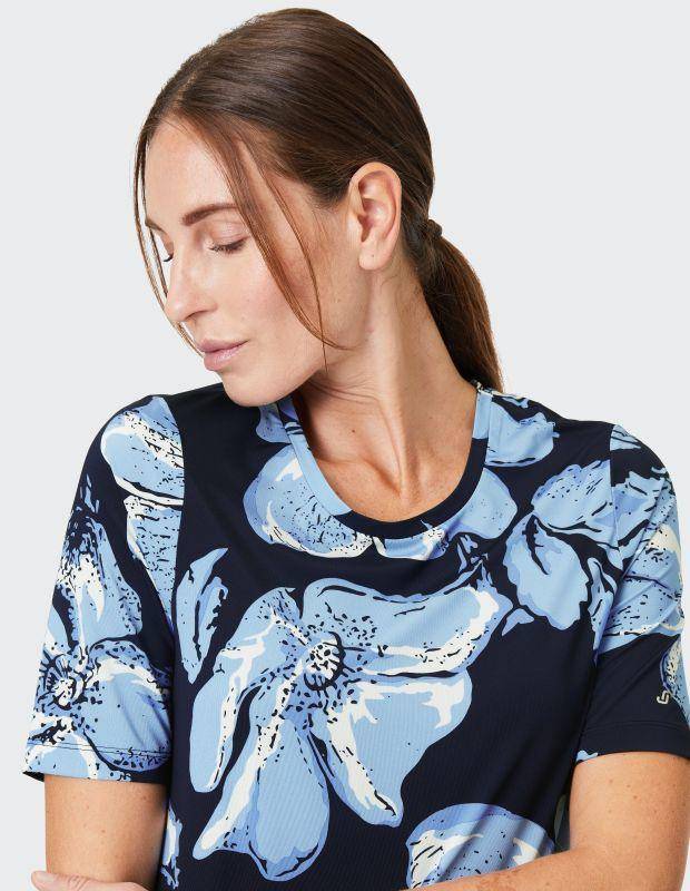 Joy Sportswear T-Shirt PENELOPE T-Shirt Mit Floralem Allover-Print