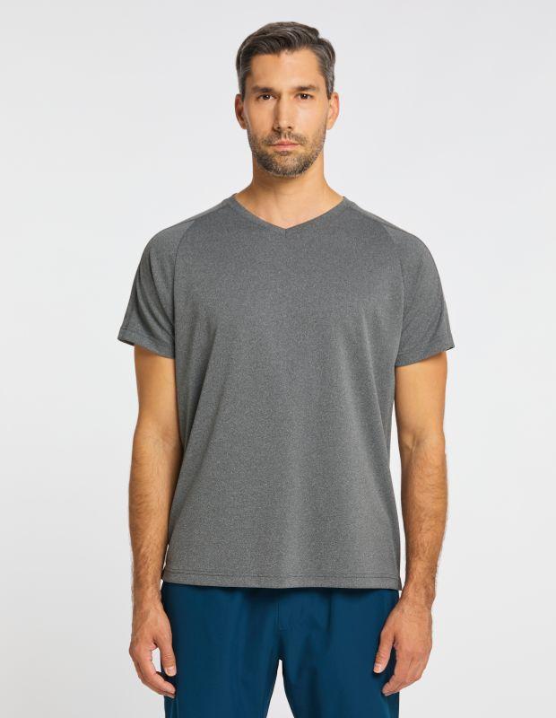 Joy Sportswear T-Shirt QUIRIN Sport-Shirt mit modischem V-Ausschnitt