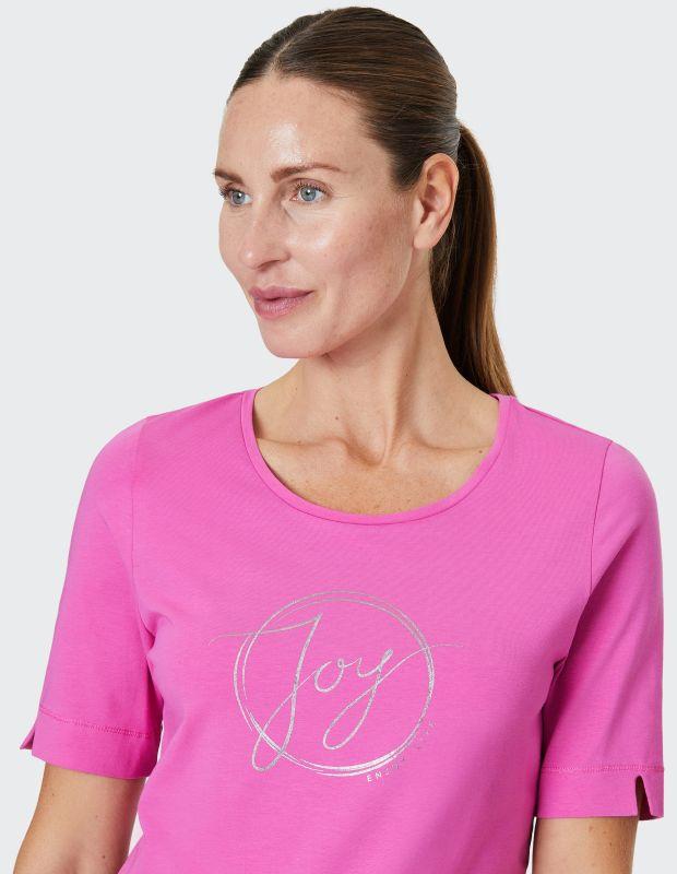 Joy Sportswear T-Shirt SIA T-Shirt Mit Metallischem Druck