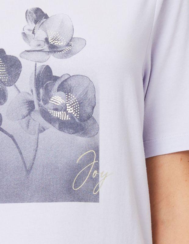 Joy Sportswear T-Shirt TALA Lockeres Shirt Mit Floralem Frontprint