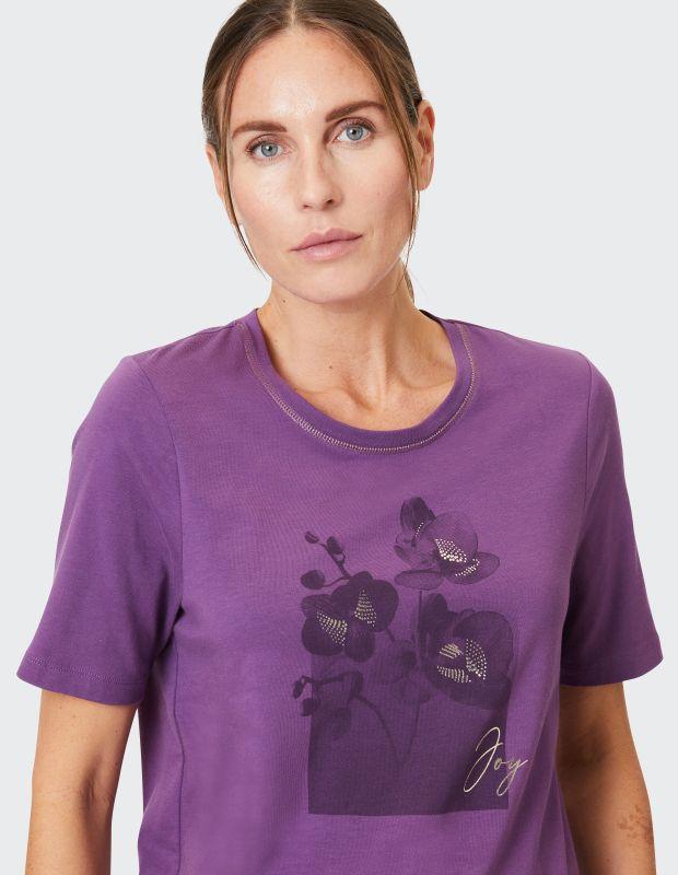 Joy Sportswear T-Shirt TALA Lockeres Shirt Mit Floralem Frontprint