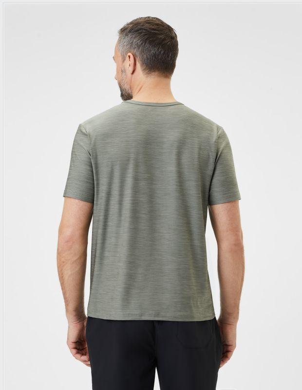 Joy Sportswear T-Shirt VITUS Frischer Look Durch Meliertes Material