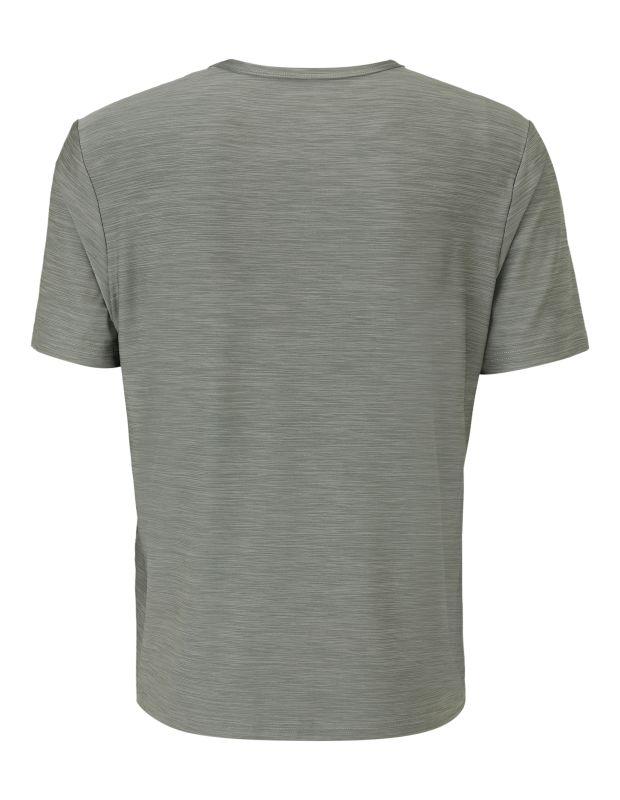 Joy Sportswear T-Shirt VITUS Frischer Look Durch Meliertes Material