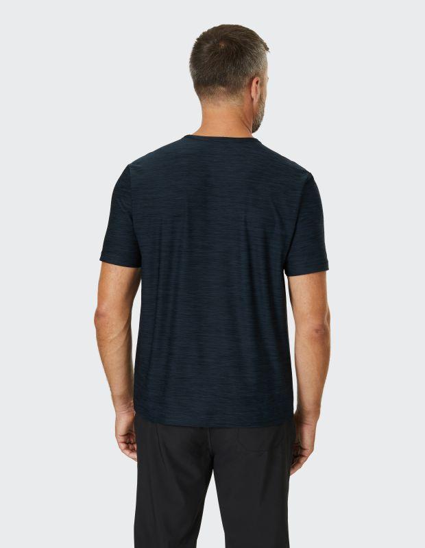 Joy Sportswear T-Shirt VITUS Frischer Look Durch Meliertes Material