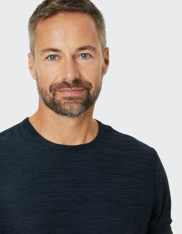 Joy Sportswear T-Shirt VITUS Frischer Look Durch Meliertes Material