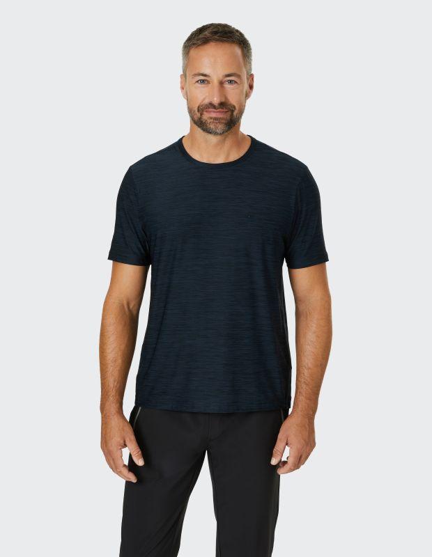 Joy Sportswear T-Shirt VITUS Frischer Look durch meliertes Material