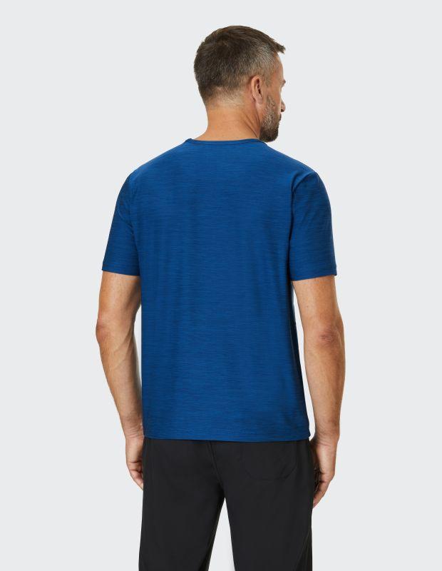 Joy Sportswear T-Shirt VITUS Frischer Look Durch Meliertes Material