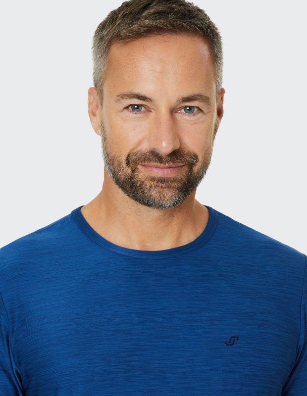 Joy Sportswear T-Shirt VITUS Frischer Look Durch Meliertes Material