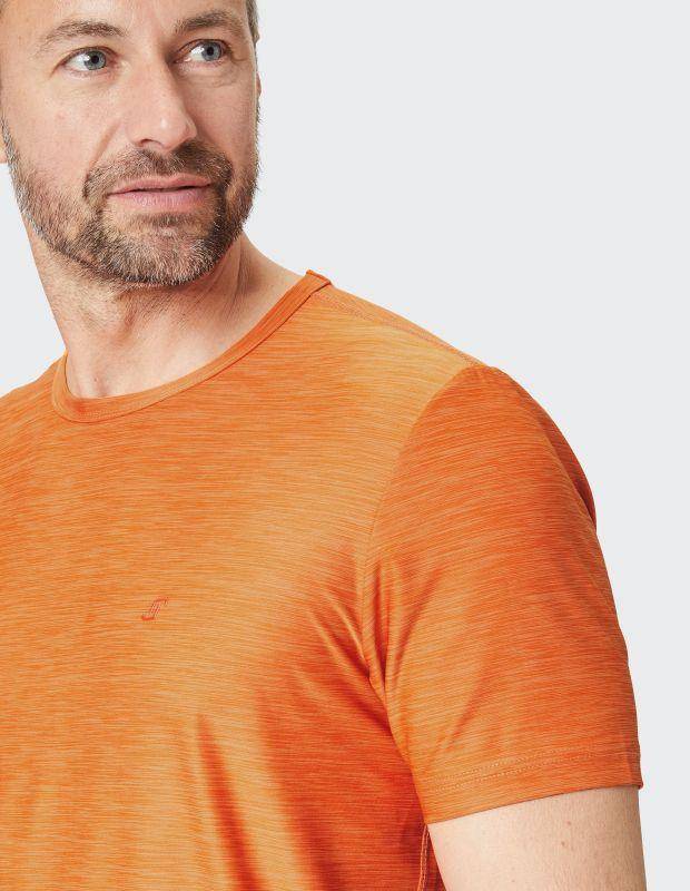 Joy Sportswear T-Shirt VITUS Frischer Look Durch Meliertes Material