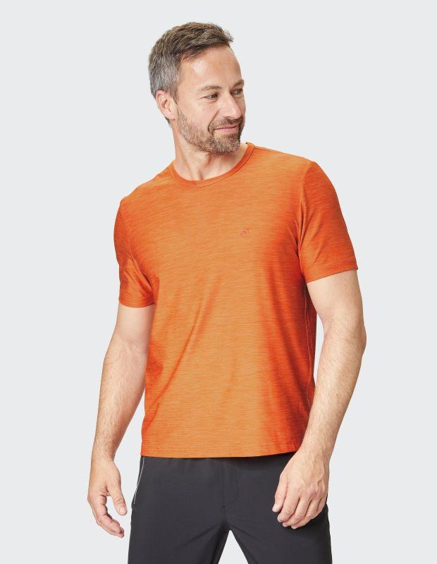 Joy Sportswear T-Shirt VITUS Frischer Look durch meliertes Material