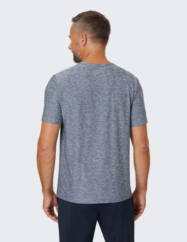 Joy Sportswear T-Shirt VITUS Frischer Look Durch Meliertes Material