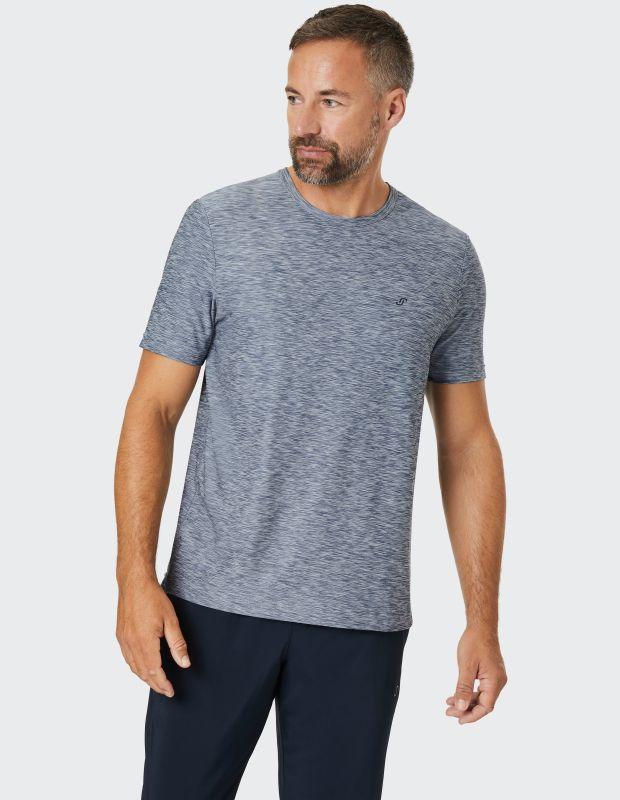 Joy Sportswear T-Shirt VITUS Frischer Look durch meliertes Material