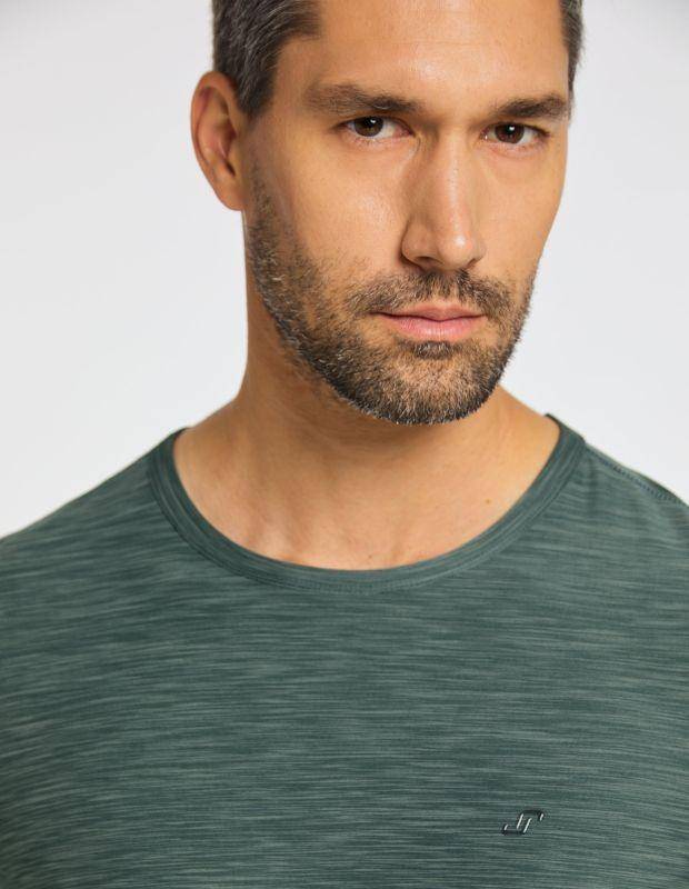 Joy Sportswear T-Shirt VITUS Frischer Look Durch Meliertes Material