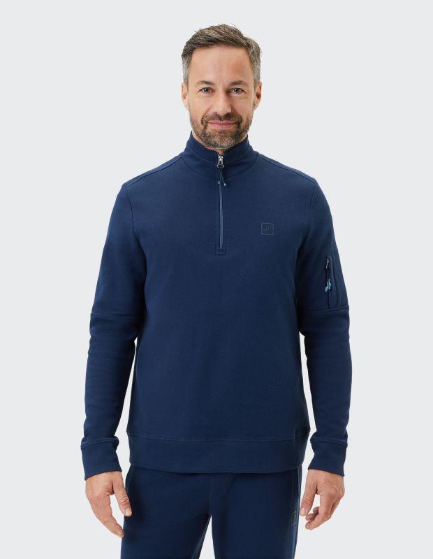 Joy Sportswear Troyer WENKO Sportiver Troyer im Denim Look Joy Sportswear Troyer WENKO Sportiver Troyer im Denim Look