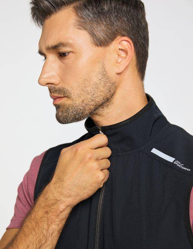 Joy Sportswear Weste NIKLAS Leichte Trainingsweste Mit Reißverschlusstaschen