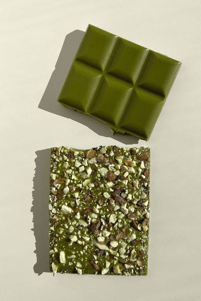 JUKSEREI HEALTH BAR · ORGANIC MATCHA CHOCOLATE ROASTED ALMONDS