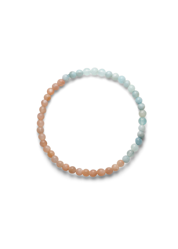 JUKSEREI BIRTHSTONE BUNGEE BRACELET · CUSTOMIZED