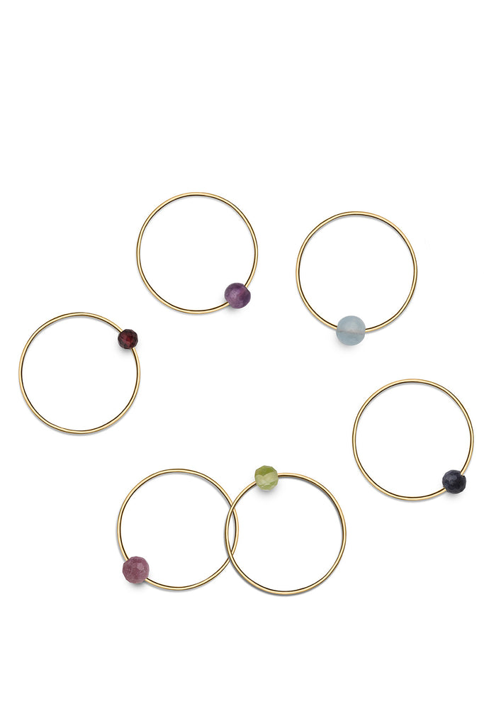 JUKSEREI BIRTHSTONE RING