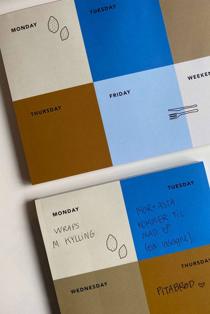 JUKSEREI BLÅMST · FOOD PLANNER