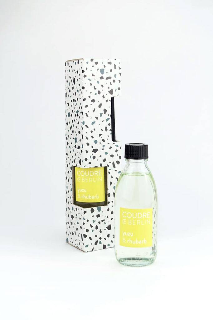JUKSEREI COUDRE BERLIN · REED DIFFUSER YUZU & RHUBARB