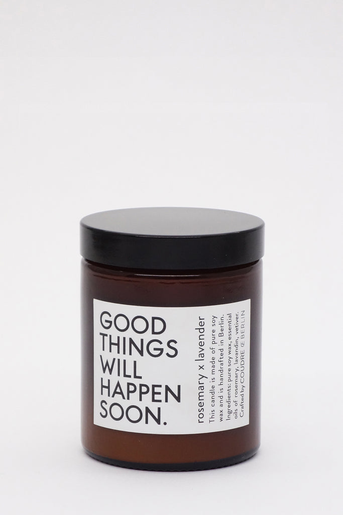 JUKSEREI COUDRE BERLIN · SCENTED SOY CANDLE