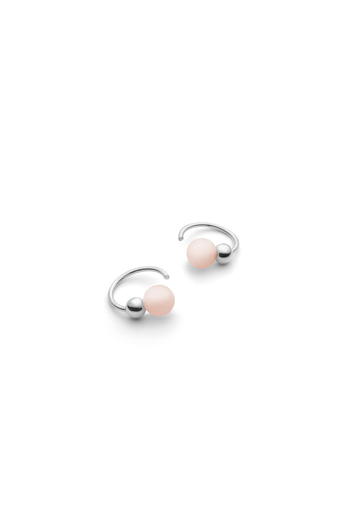 JUKSEREI DAWN BUBBLE TWIST EARRINGS