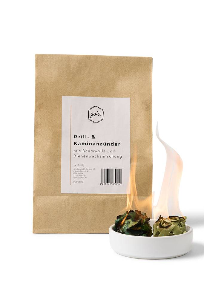 JUKSEREI GAIA · BEESWAX GRILL & FIREPLACE STARTERS
