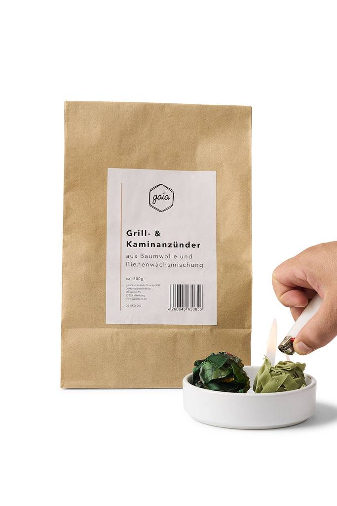 JUKSEREI GAIA · BEESWAX GRILL & FIREPLACE STARTERS