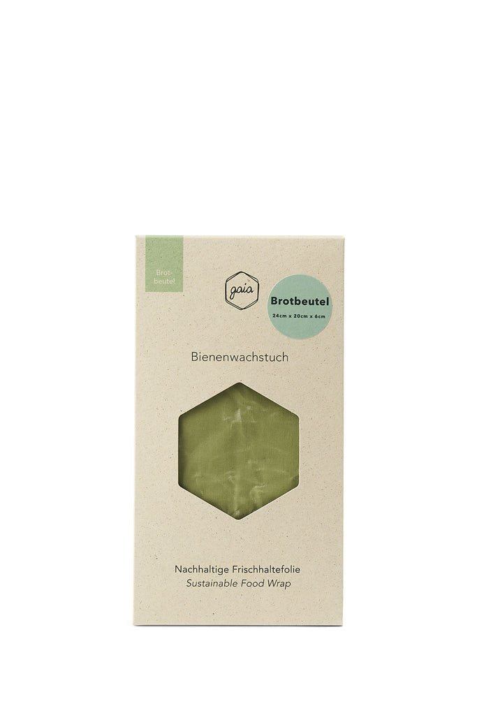 JUKSEREI GAIA · ORGANIC BEESWAX BREAD BAG LARGE