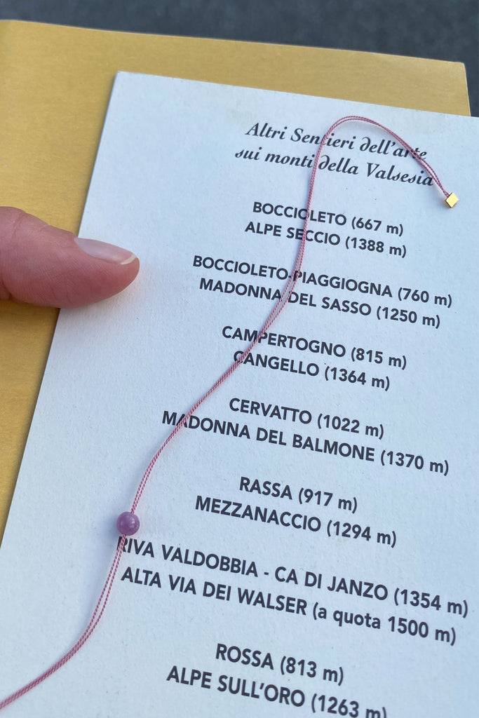 JUKSEREI GOOD LUCK BRACELET BIRTHSTONE