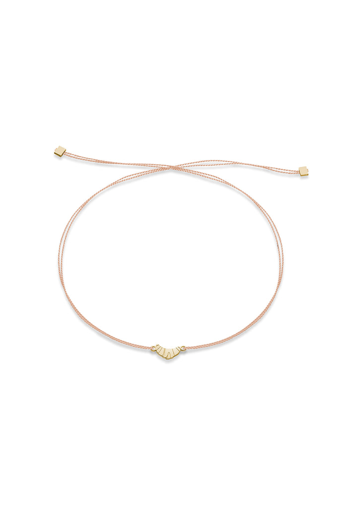 JUKSEREI GOOD LUCK BRACELET CROISSANT