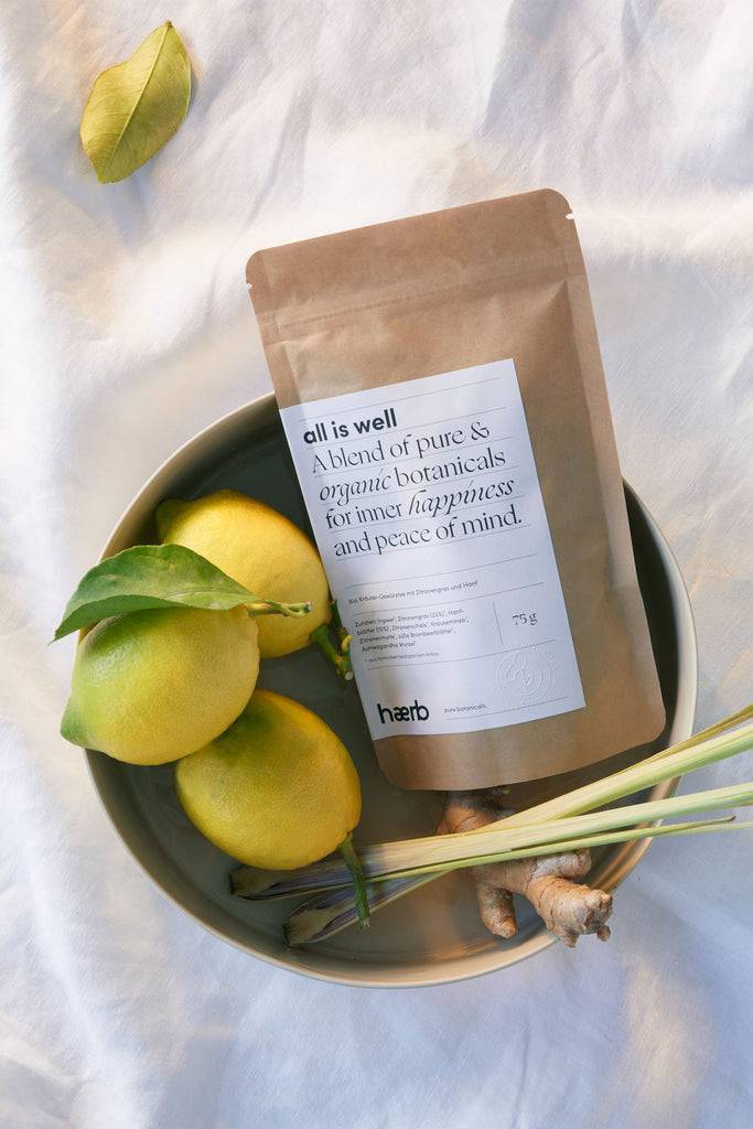 JUKSEREI HÆRB · ORGANIC TEA ALL IS WELL