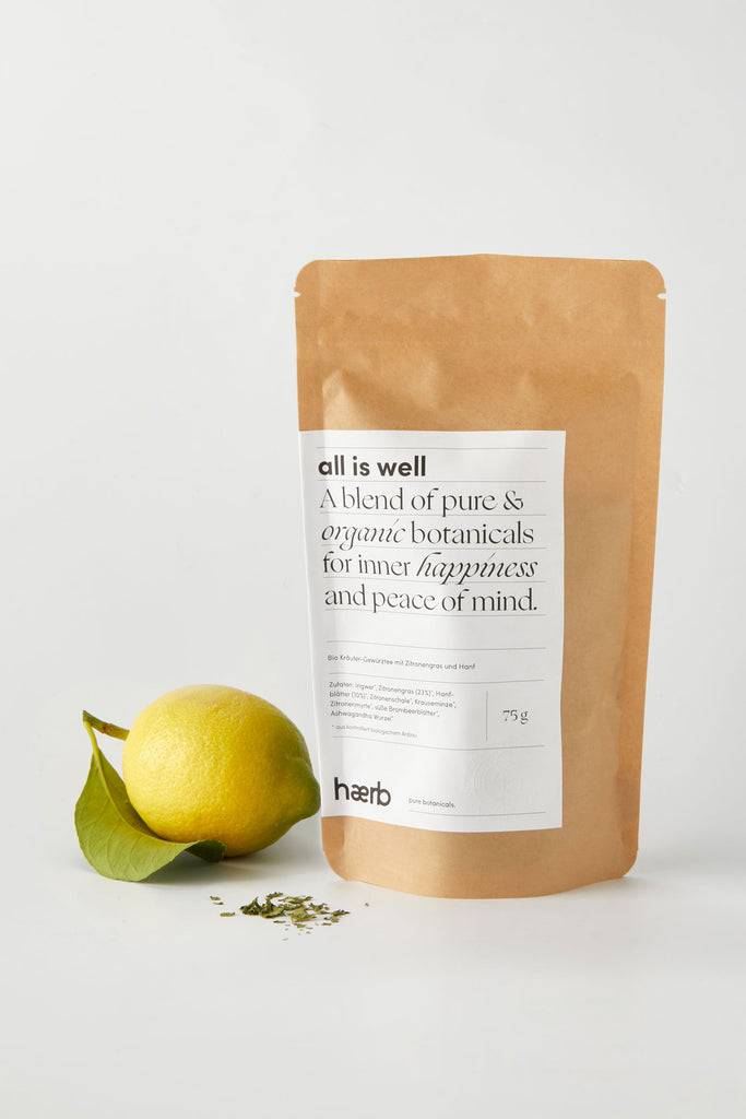 JUKSEREI HÆRB · ORGANIC TEA ALL IS WELL