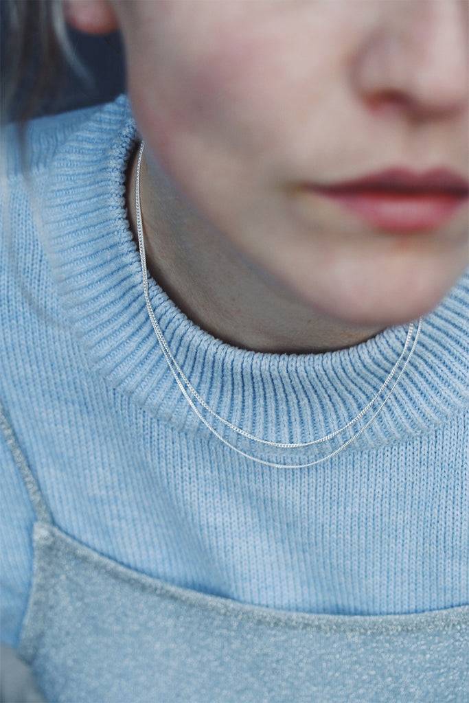 JUKSEREI LE DOUBLE GRUMETTA NECKLACE