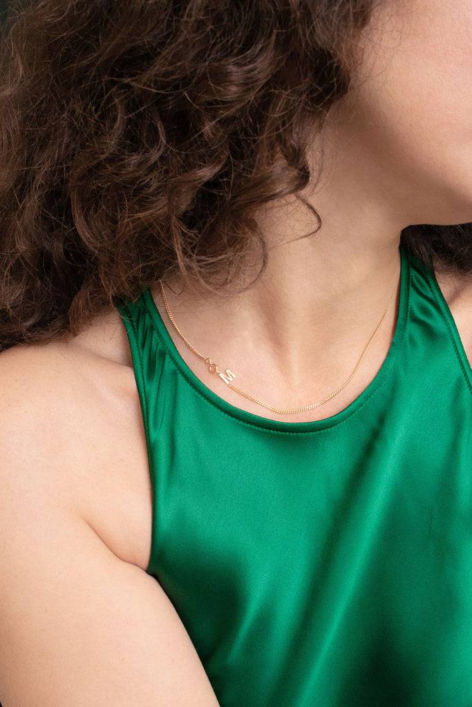 JUKSEREI LETTER NECKLACE