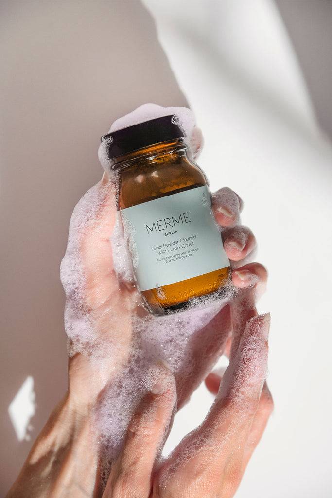 JUKSEREI MERME · FACIAL CLEANSER WITH PURPLE CARROT