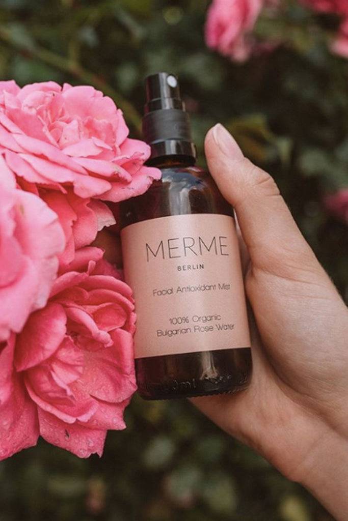 JUKSEREI MERME · ORGANIC ROSE WATER SPRAY 100ML