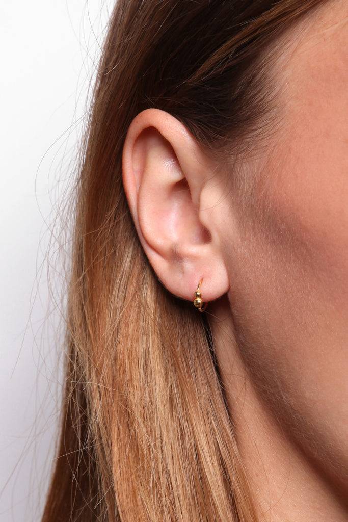 JUKSEREI POLLEN TWIST EARRINGS