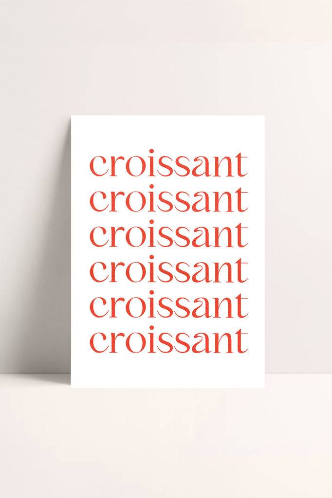 JUKSEREI JUKSEREI POSTCARD · CROISSANT (LIMITED EDITION)