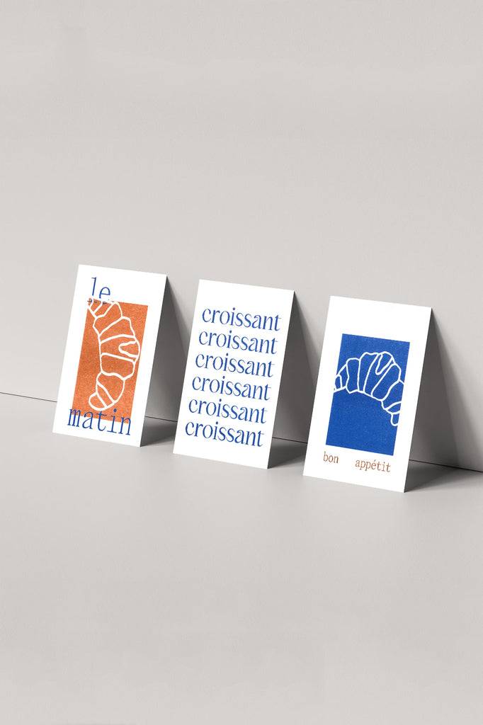 JUKSEREI POSTCARD SET · CROISSANT