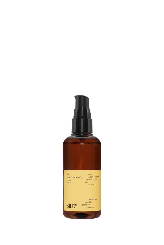 JUKSEREI SITRE · NATURAL CARE & INTIMACY OIL