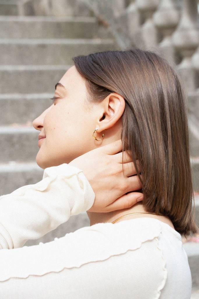 JUKSEREI SWIRL HOOPS