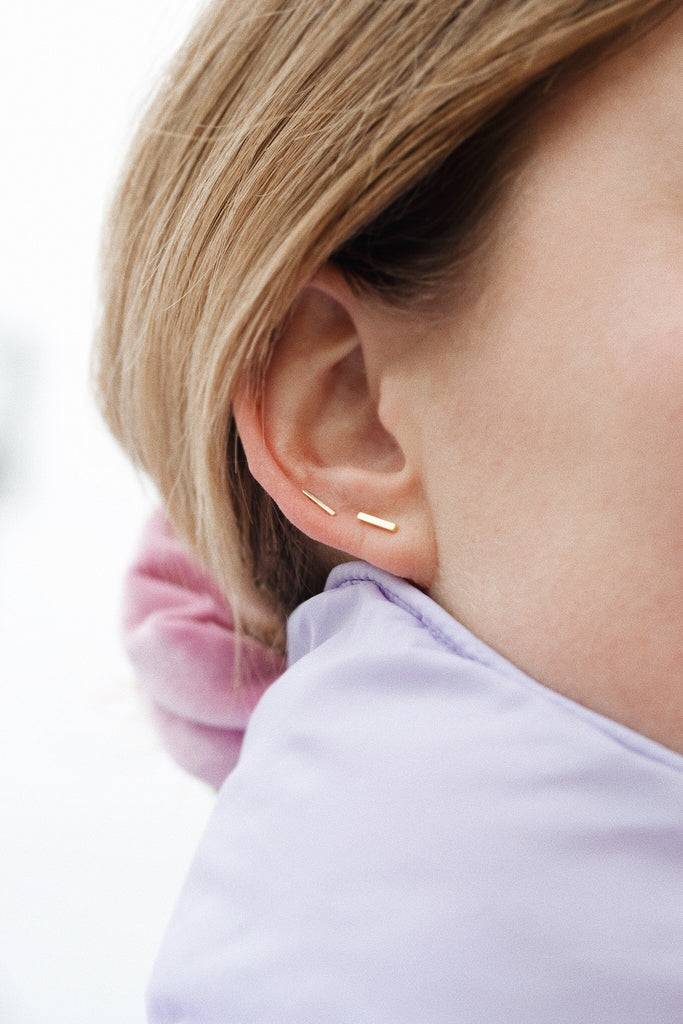 JUKSEREI XTRA FINE LINIE EAR STUDS