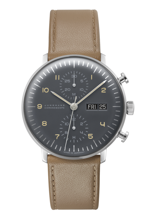 Junghans max bill Chronoscope, Date English